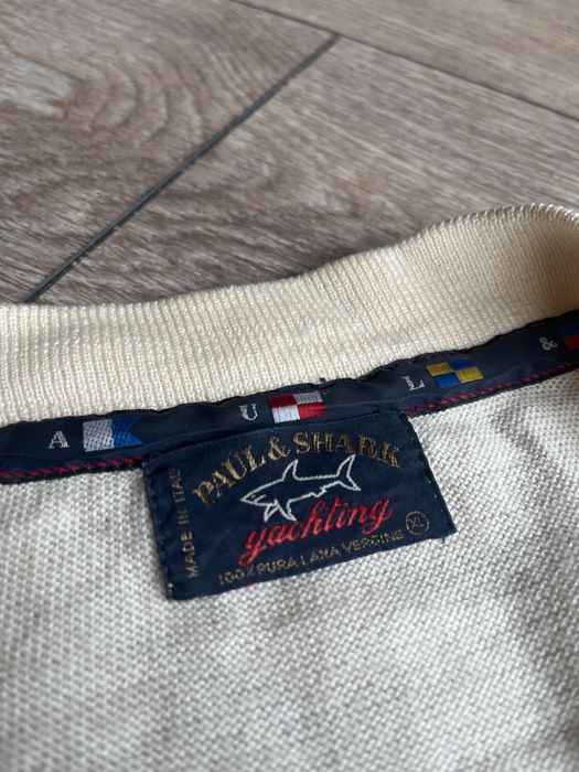 Paul & Shark : Wool Cardigan 100% вълна -ITALY размер ХЛ / Оригинал