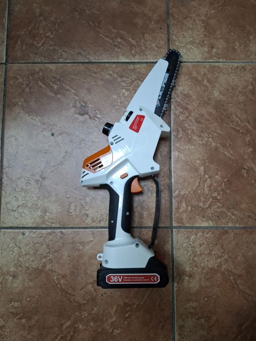 Minidrujba Ferăstrău electric 36V ungere lant