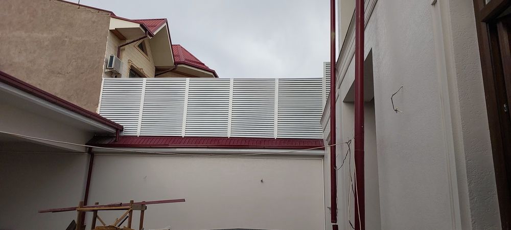 Металлические забор жалюзи-разные толщины из оцинковки долговечный