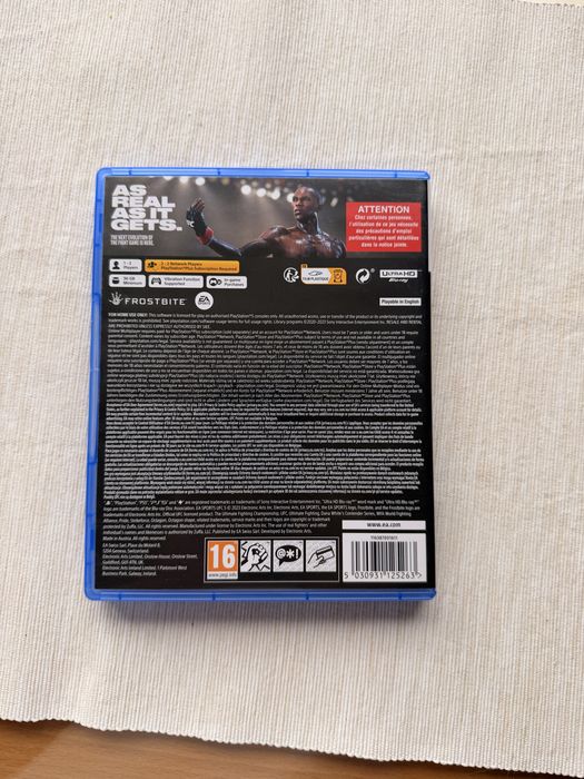 UFC 5 PS5, диск