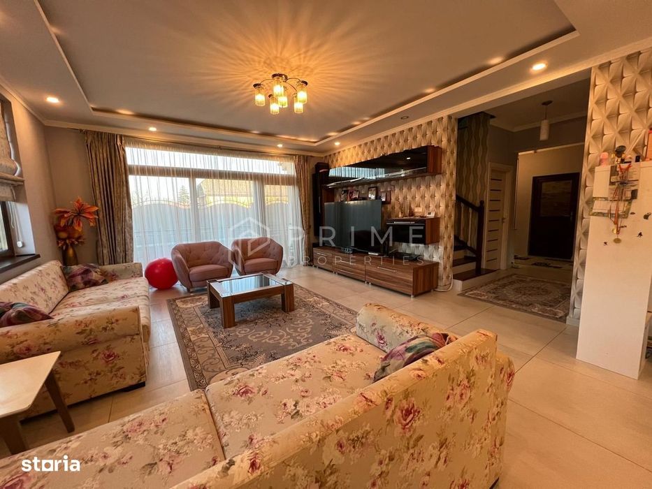 Vilă individuală premium | 730 mp teren | 4 dormitoare | Garaj