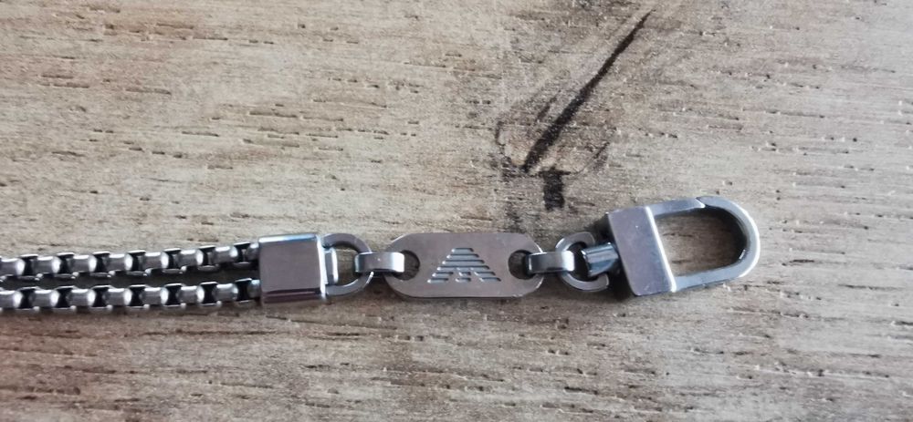 Set Brățară și lantic ARMANI