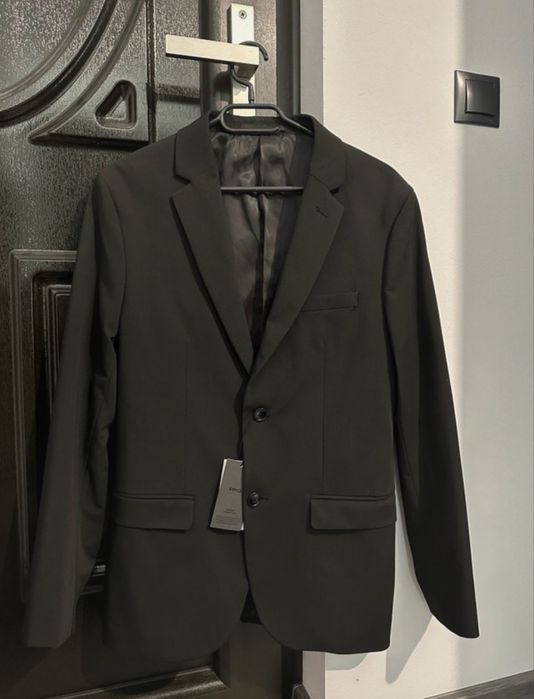 Sacou de costum super slim fit din tesatura stretch