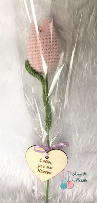 Цветя за 8-ми март - ръчна изработка