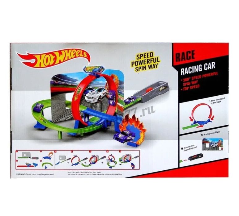 Hot Wheels Автотрек огненный вылет