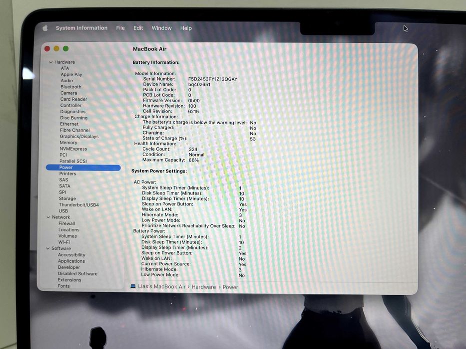 Macbook Air M2 8/256