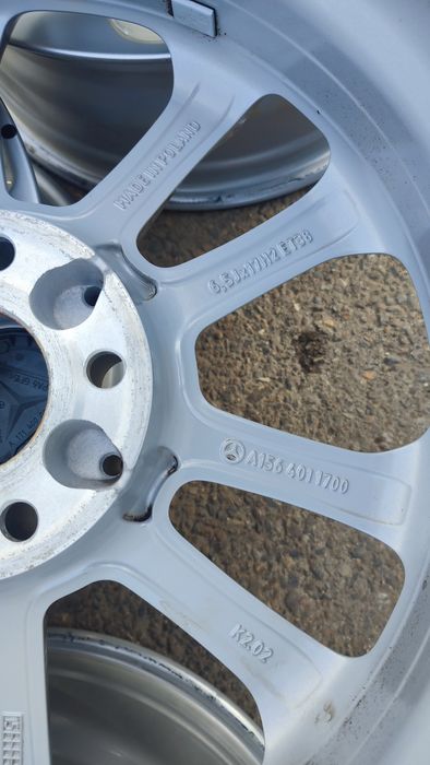17" оригинални алуминиеви джанти с датчици за Mercedes С,CLA,А,В kla