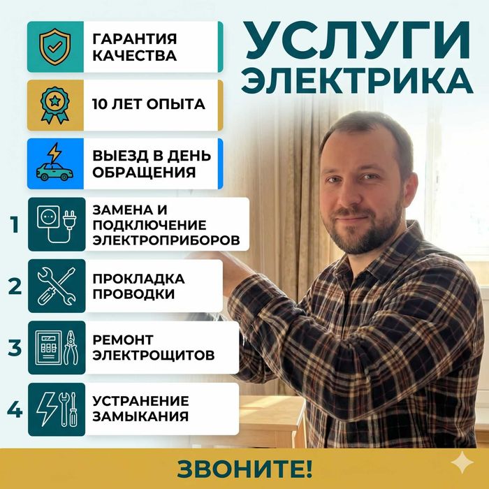 Электрик недорого. Установка и ремонт распределительного щита.
