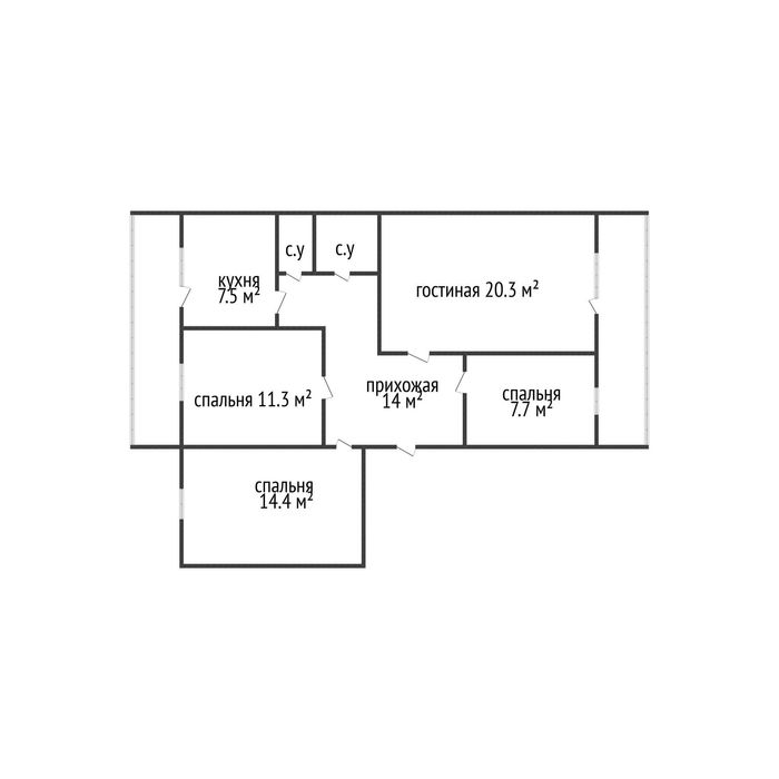 Продажа 4-комнатной квартиры р-он КСК