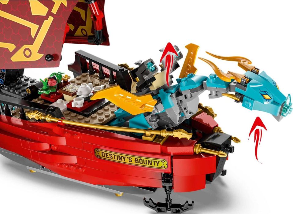 LEGO Ninjago 71797 – Destiny’s Bounty – Cursa contra timp - NOU