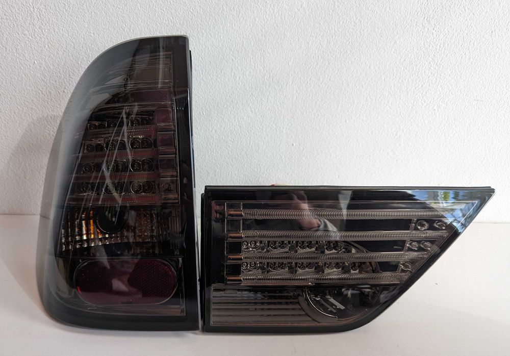 Стопове БМВ Х3 Е83 ЛЕД  Тунинг Опушени LED BMW X3 E83 Преди Фейслифт