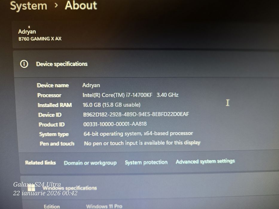 Vând Pc gaming preț fix
