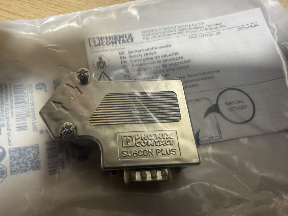 Profibus conector nou