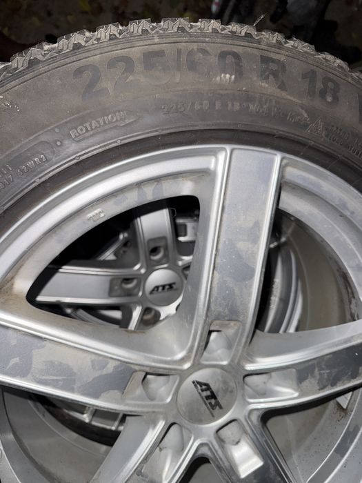 Roti de iarna renault Kaleos stare foarte buna