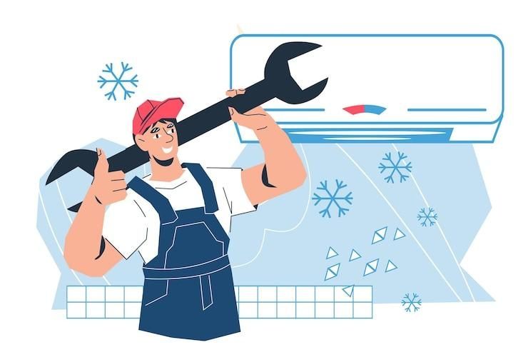 Установка кондиционеров