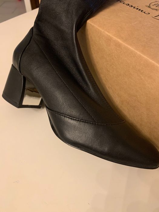 Massimo dutti сапожки осень весна