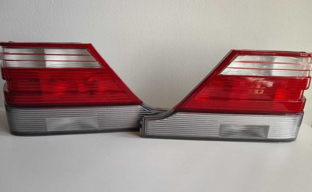 Стопове Мерцедес 140 оригинална визия Mercedes W140 Нови S бял Мигач