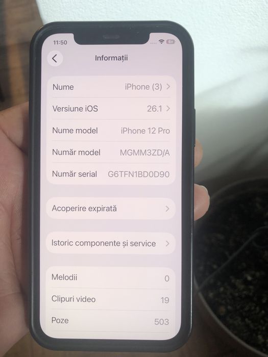 Iphone  12 pro -128 GB -Gold