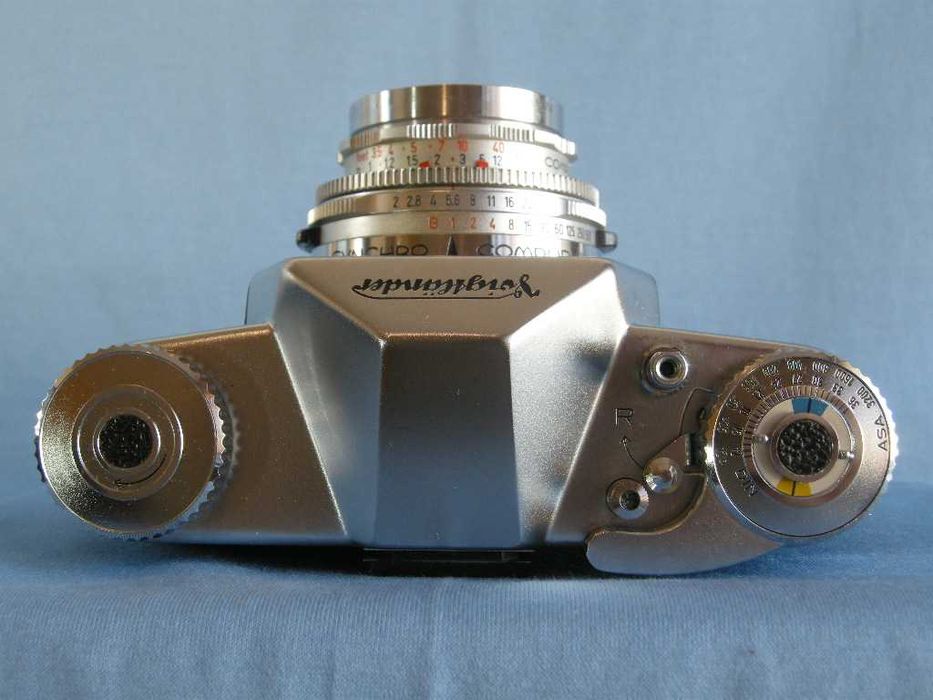 Voigtlander bassamatic m skoparex 3.4 45, aparat foto clasic srl film