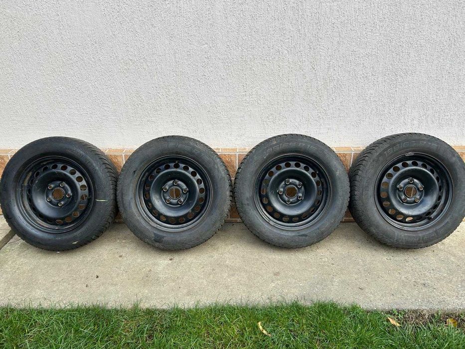 Genti+anvelope iarna Skoda Octavia 2