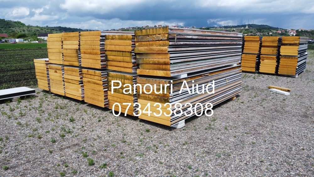 Panouri termoizolante tip sandwich 12-16cm - direct din depozit