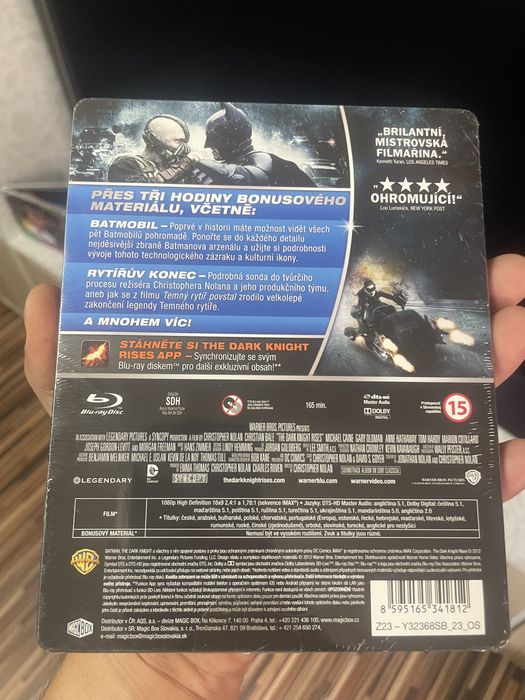 Vand blu ray The Dark Knight Rises steelbook