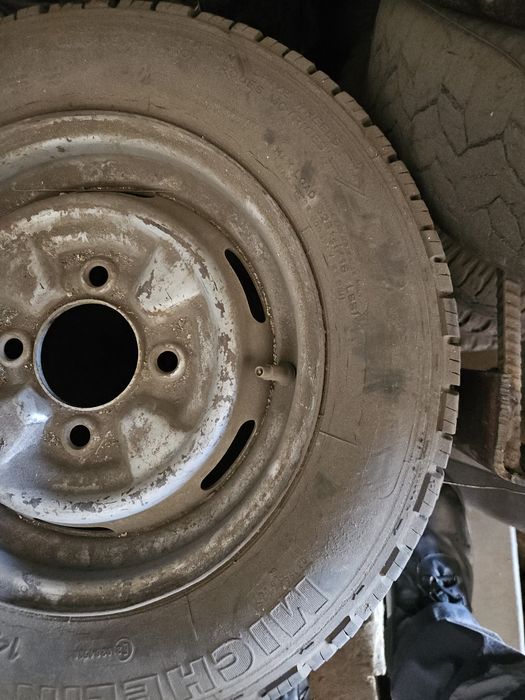 Диск + Шина 145/70 R12  Damas