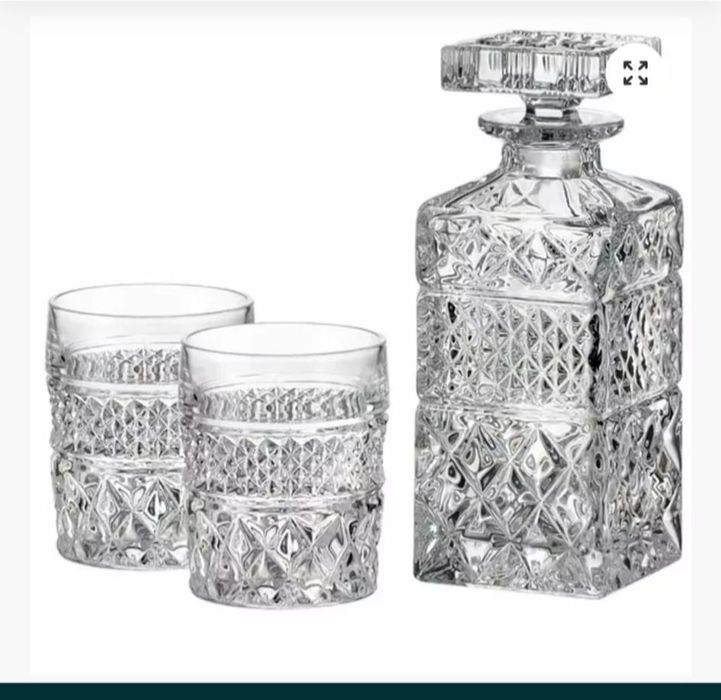 Pahare din cristal de Bohemia