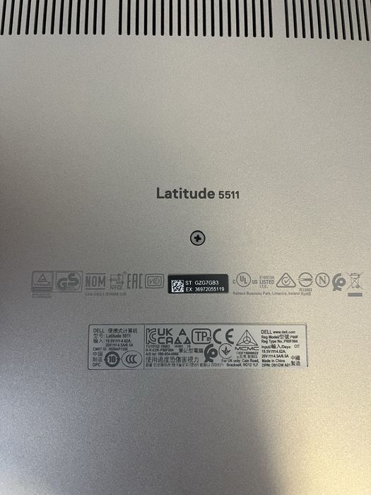 Dell Latitude 5511 i5-10400H 16GB RAM