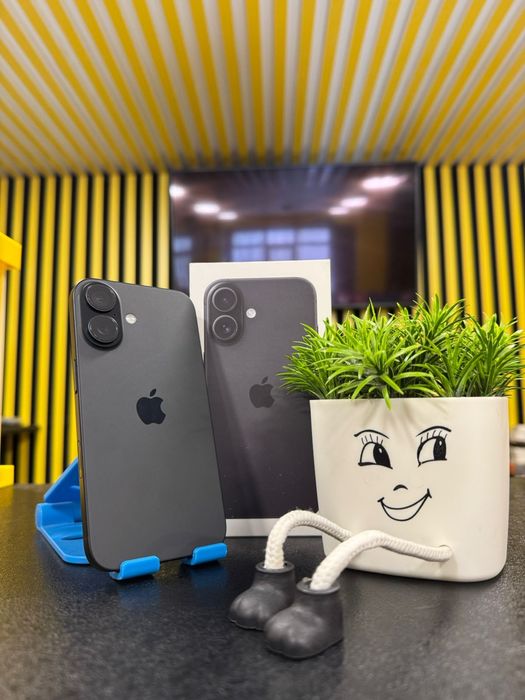 IPhone 16, 256GB, 100%, Kaspi 0-0-12