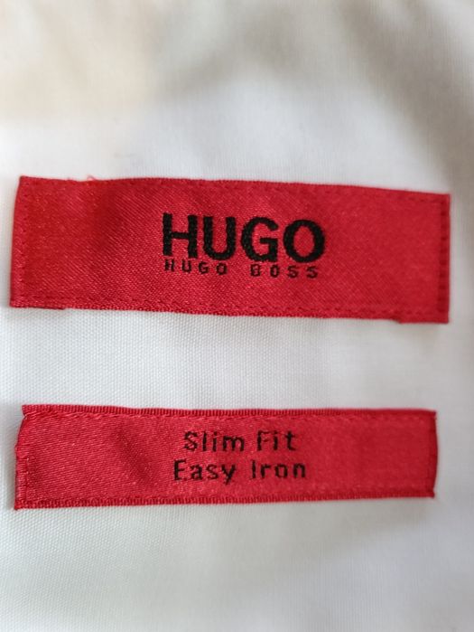Hugo boss  бяла риза М размер