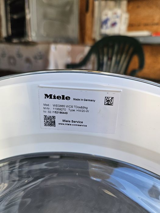 Miele WEG 665 WPS TwinDos