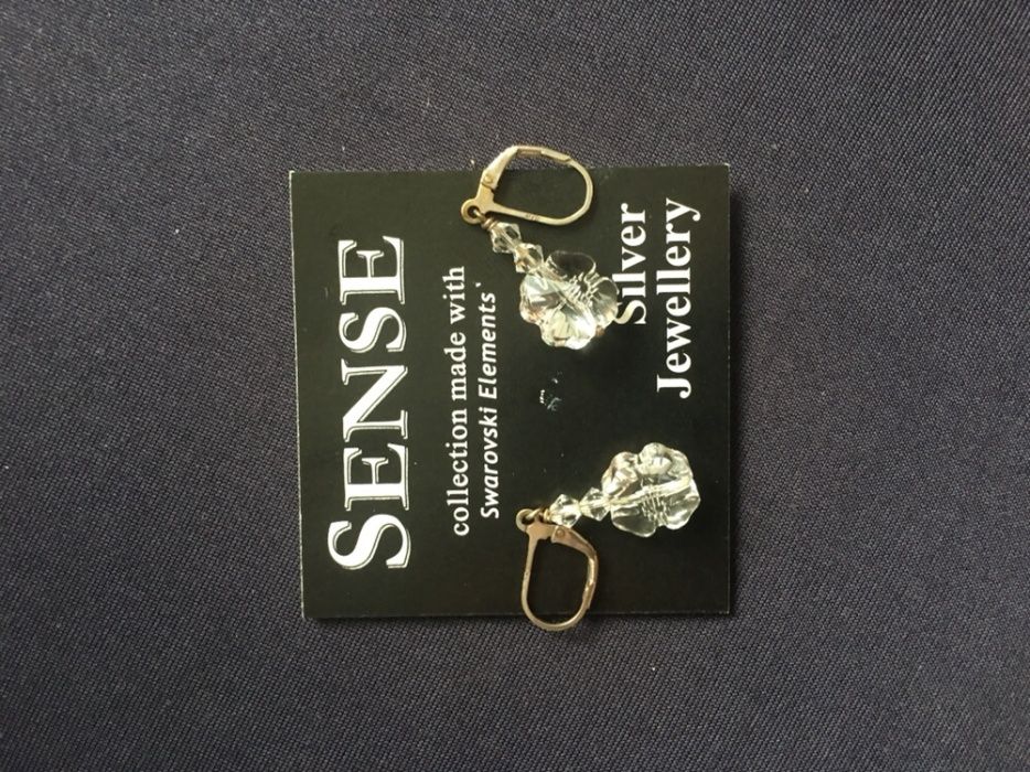 Комплект обеци и кулие Sense,Swarovski