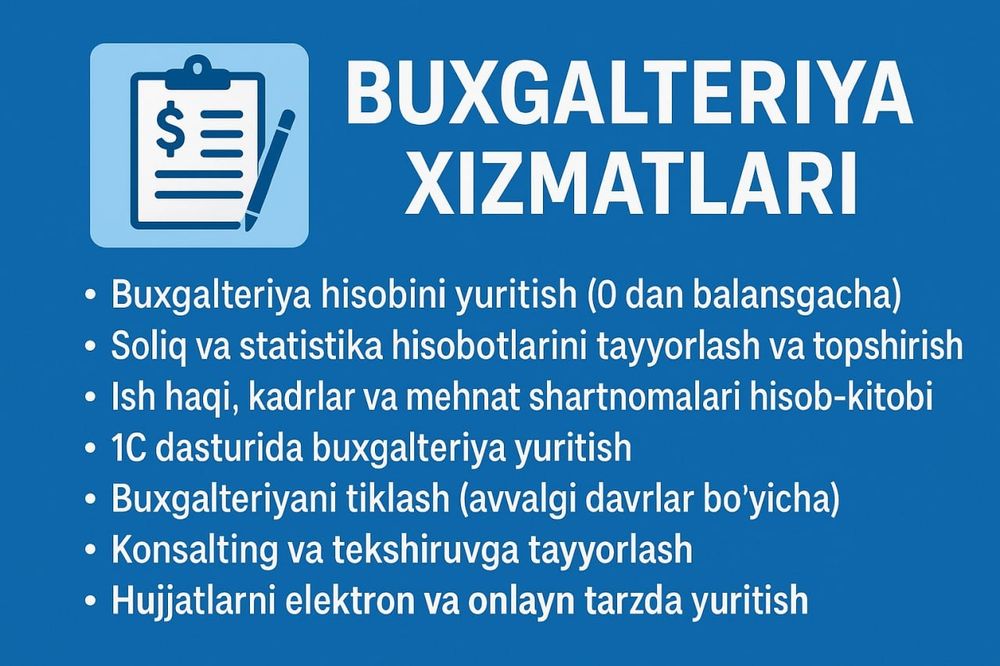 Buxgalter xizmati