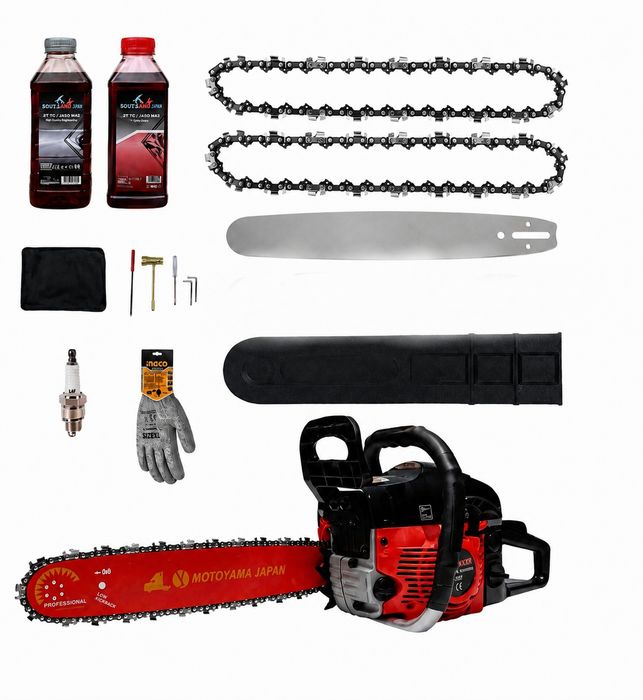Drujba pe benzina 8.5cp cu accesorii