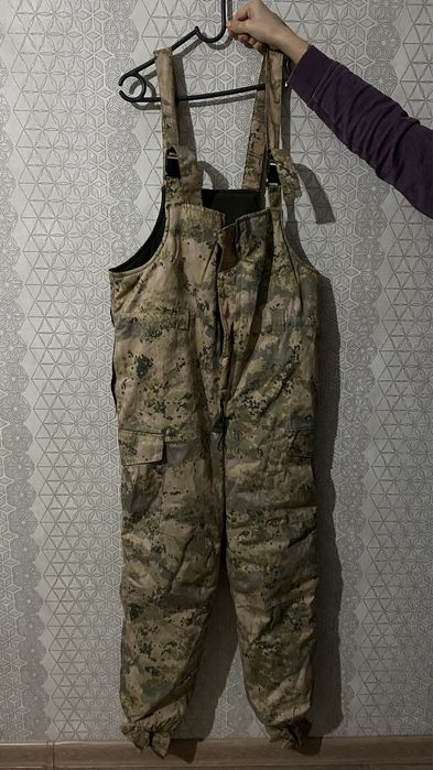 Военный бушлат с комбинезоном