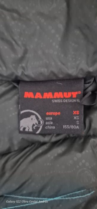 Geaca subtire  de puf Mammut Pertex Microlight marimea XS