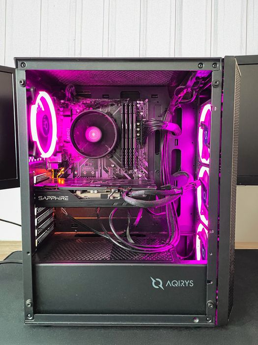 Sistem Calculator / PC Gaming + 2 monitoare LG