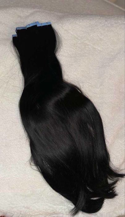 Extensii tape in din par natural