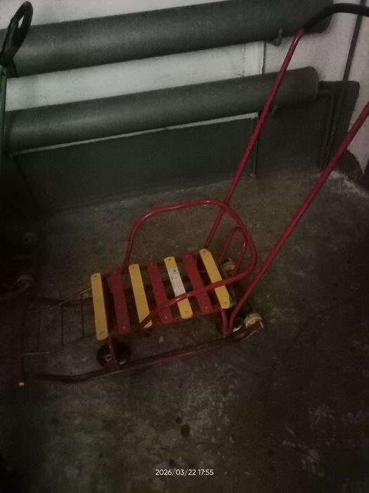 Санки детский с колесом