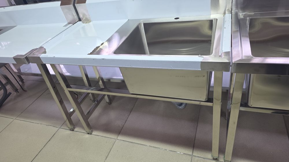 Мойка с рабочий зоны