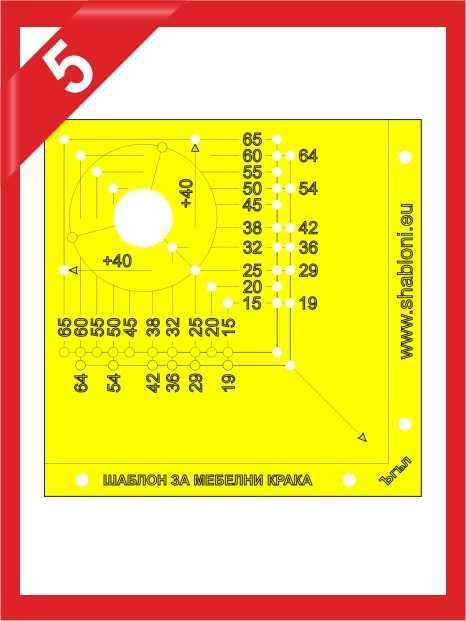 Лазерно изрязани шаблони.