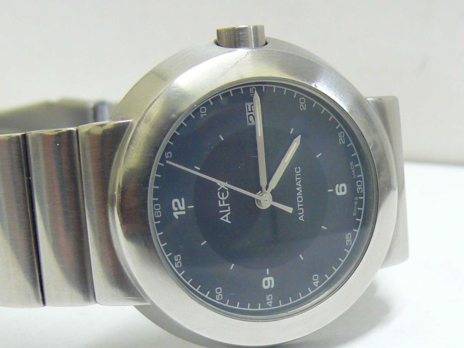 Швейцарски AlFex Automatic Мъжки ръчен часовник, с Дата