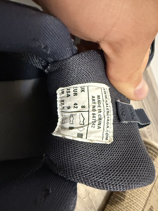 Balenciaga track navy blue clear sole .nr.42