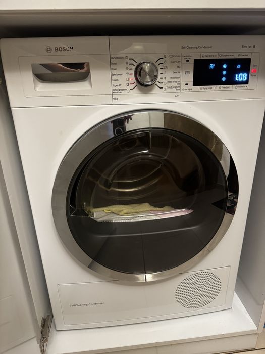 Bosch Serie 8 – Премиум сушилня | 9 кг | Self-Cleaning Condenser