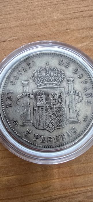 Сребърни монети 5 марки 5 песети 5 франка 5 лева