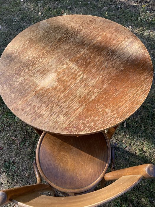 Masa si scaun thonet
