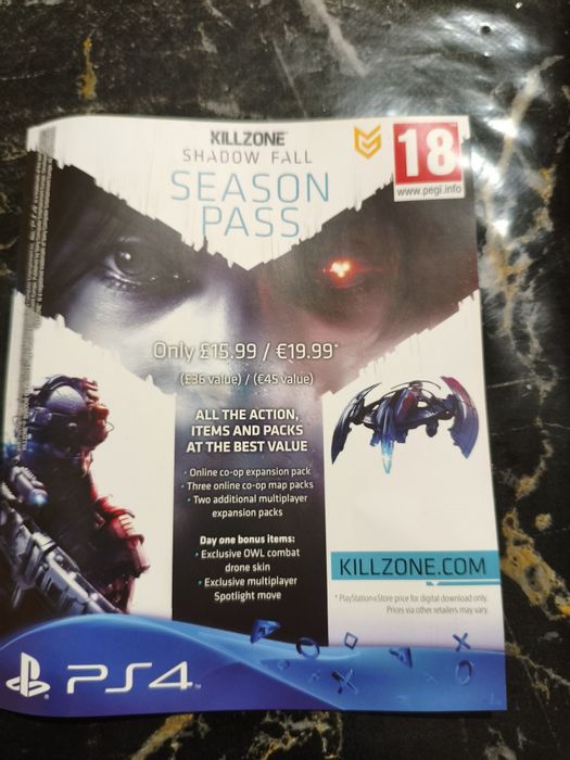 Играта Killzone Shadow Fall за PS4