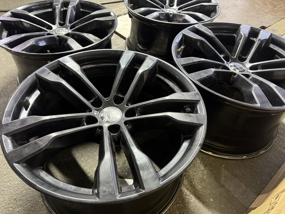 Jante aliaj originale cu senzori BMW X5 X6 - 5x120 R20 11J 10J