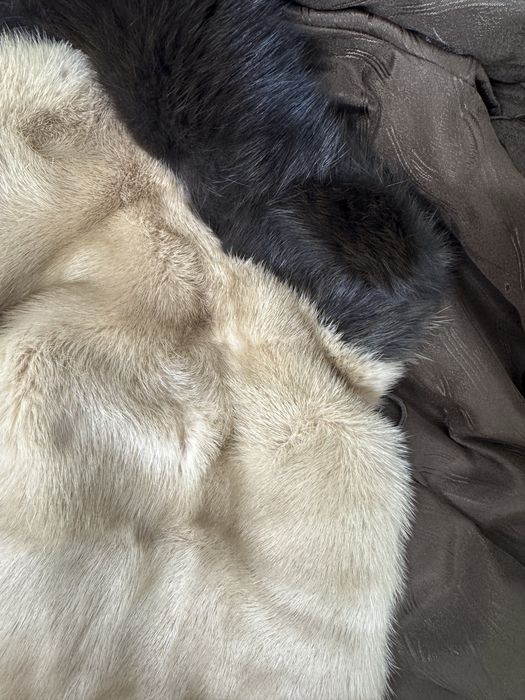 Натуральная норковая шуба